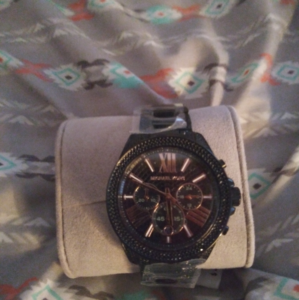 Black Michael Kors watch